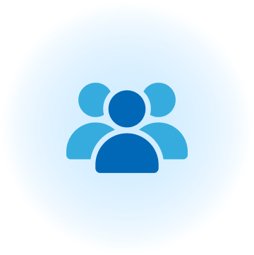 機能アイコンを模した泡