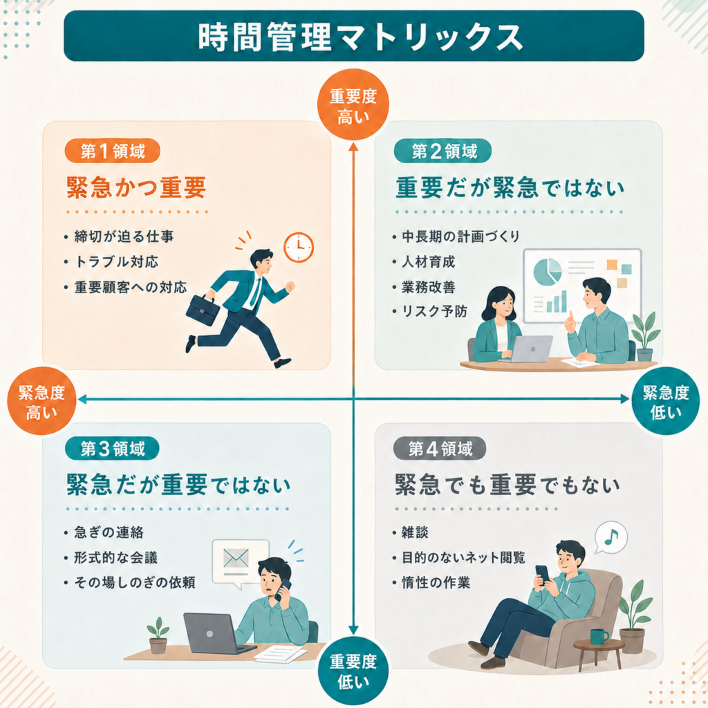 時間管理マトリックス